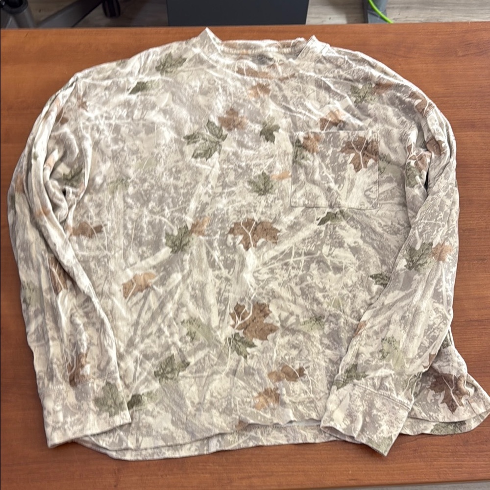 Abercrombie Camouflage Long Sleeve Men's Shirt